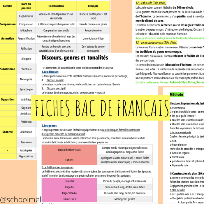 Quels Sont Les Textes Pour Le Bac De Français 2023