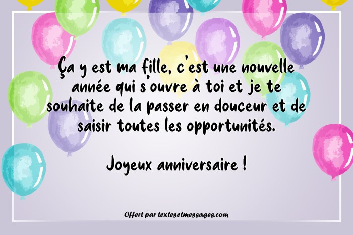 Texte Joyeux Anniversaire À Ma Petite Fille