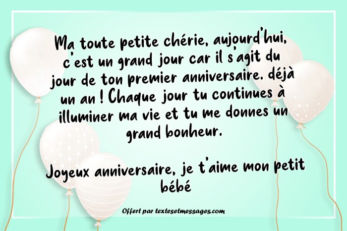 Texte Joyeux Anniversaire À Ma Petite Fille