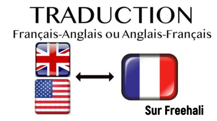 Traduire Un Texte Du Français En Anglais