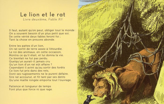 Le Lion Et Le Rat Texte Pdf