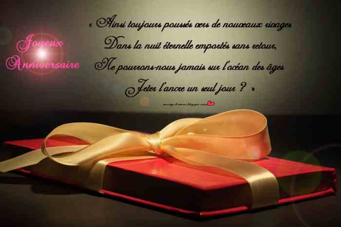 Texte Touchant Pour Anniversaire Pour Son Homme