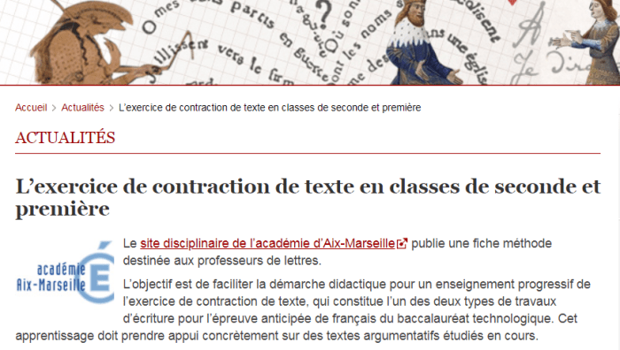 Sujet+Corrigé De Contraction De Texte Pdf