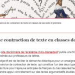 Sujet+Corrigé De Contraction De Texte Pdf