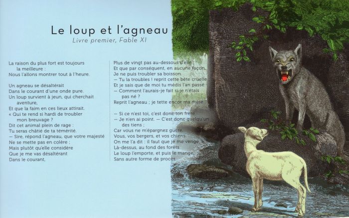 Le Loup Et L'Agneau Texte À Imprimer