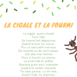 La Cigale Et La Fourmi Texte À Imprimer