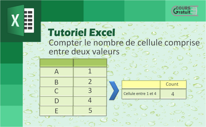 Excel Compter Le Nombre De Cellule Contenant Le Même Texte