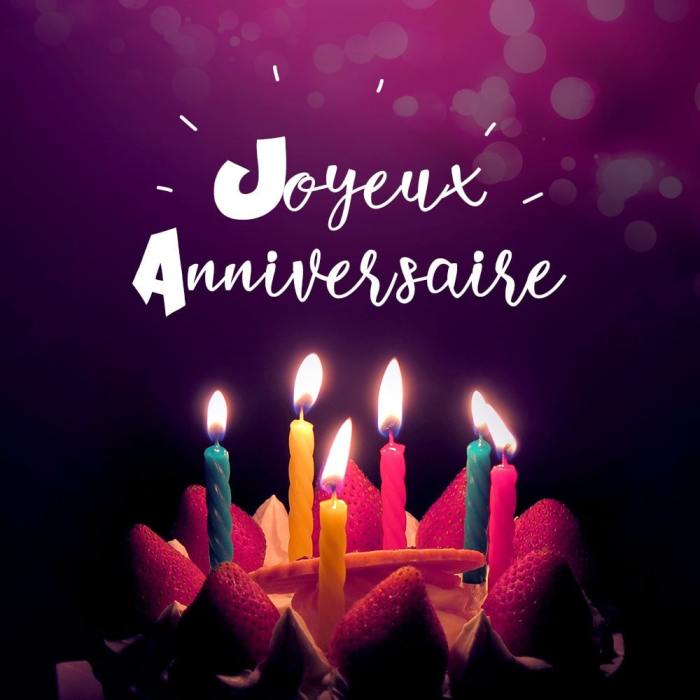 Nous Te Souhaitons Un Joyeux Anniversaire Texte