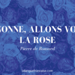 Mignonne Allons Voir Si La Rose Texte