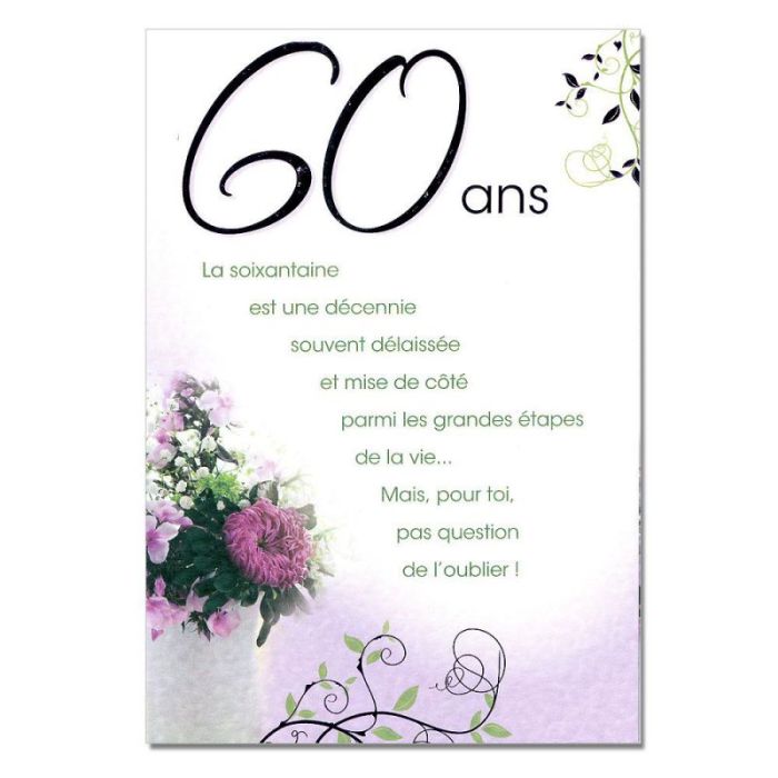 Texte Pour 60 Ans De Mariage Pour Des Amis