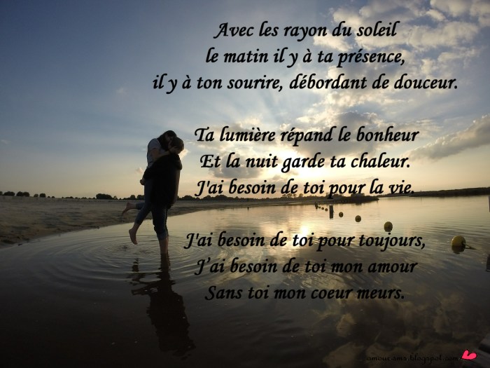 Lui mots poeme touchant petits damour poesie comble amoure septembre ange