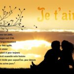 Je T'Aime Mon Amour Texte Touchant