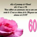 Texte Pour 60 Ans De Mariage Pour Des Amis