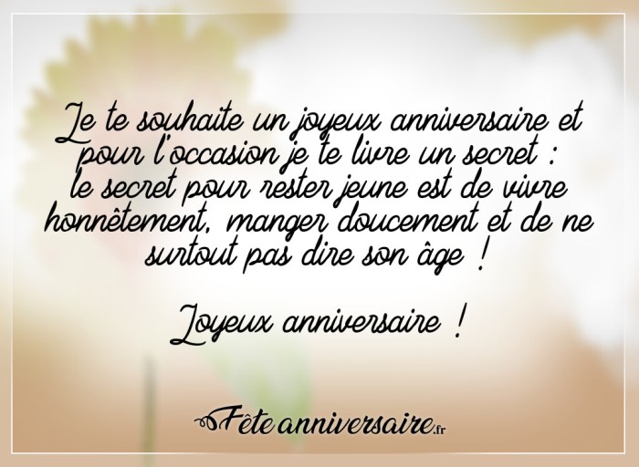 Texte Anniversaire Pour Mon Fils 50 Ans