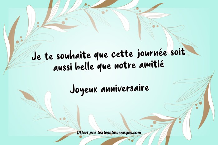 Long Texte D'Anniversaire Pour Une Amie