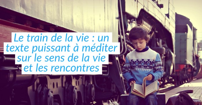 Texte Le Train De La Vie A Imprimer